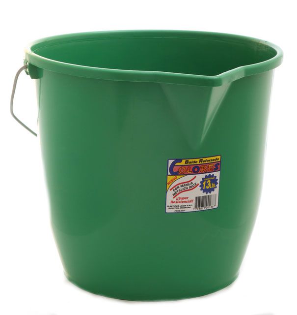 BALDE PLASTICO LANIN M/METAL
