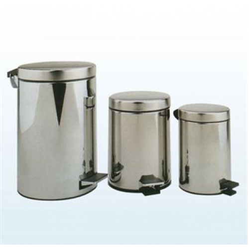 RECIP RESIDUOS PEDAL AC. INOX