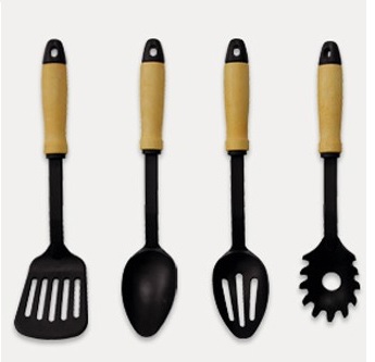 UTENSILLOS NYLOS M/MADERA