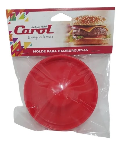 MOLDE P/ HAMBURGUESA PLASTICO