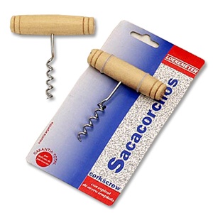 SACACORCHO TIRABUZON M/ MADERA